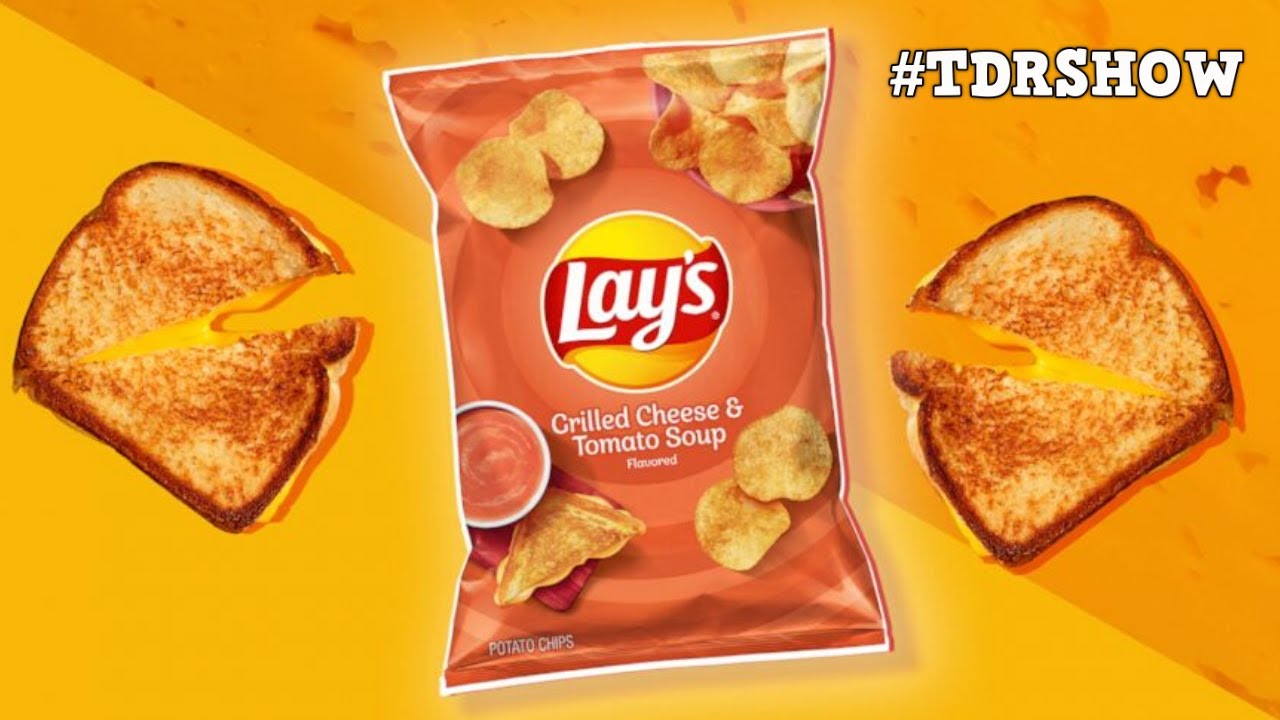 LAYS GRILLED CHEESE AND TOMATO SOUP CHIPS YouTube