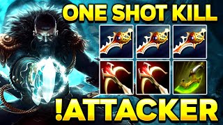 !Attacker Best Kunkka in the World - One Shot 3x RAPIER Build - Dota 2