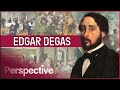 How degas distinguished himself from the other impressionists  the great artists  perspective