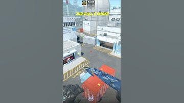 Nuke 2ND Smoke Wall Guide Map #shorts #cs2
