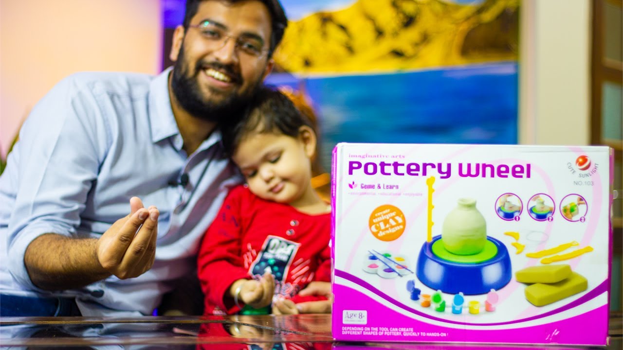 Pottery Wheel Set Toy Creative Hobby Toy Unboxing YouTube