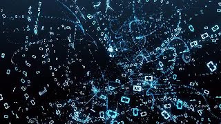 Digital Data Chaos  Stock Motion Graphics