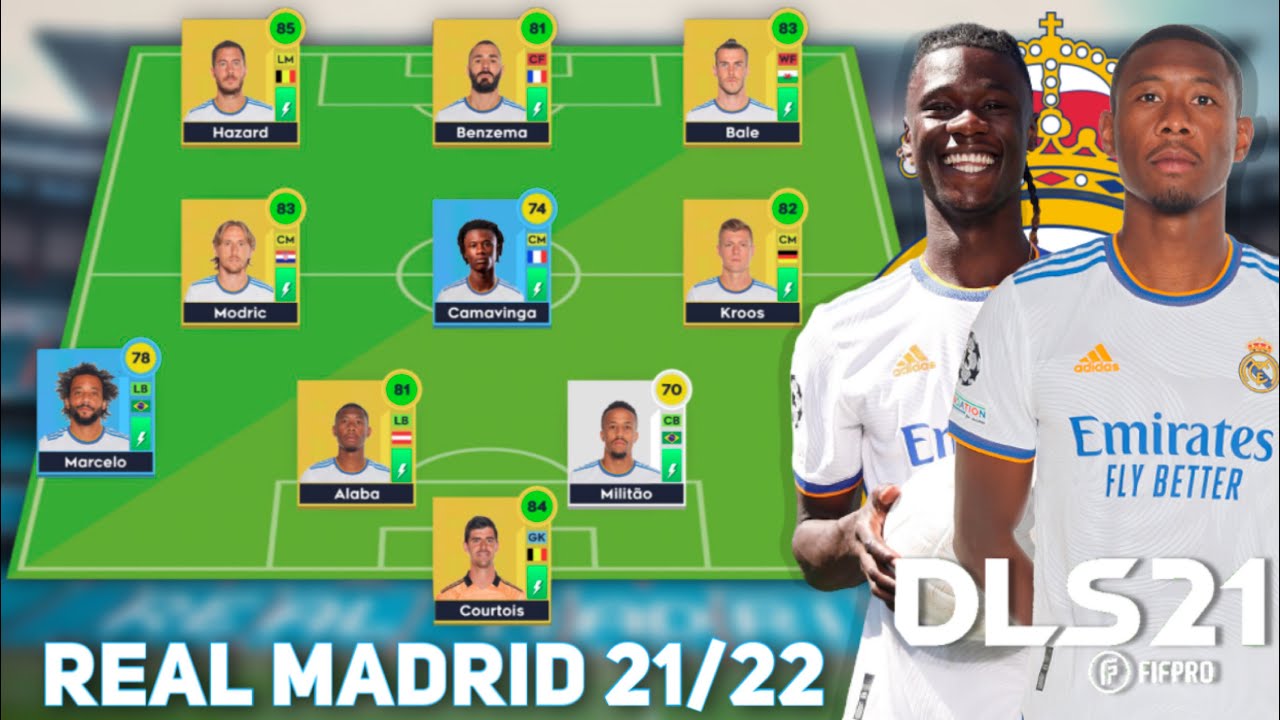 Xây dựng đội hình REAL MADRID cực mạnh trong Dream League Soccer 2021