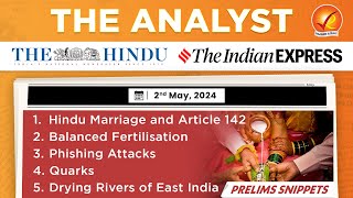 The Analyst 2nd May 2024 Current Affairs Today | Vajiram and Ravi Daily Newspaper Analysis screenshot 3
