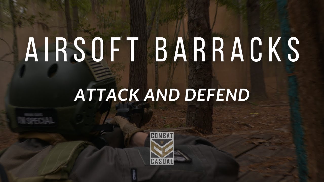 Attack and Defend Airsoft Barracks Outdoor YouTube