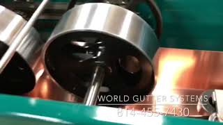 6 Inch K-Style Copper Gutter machine
