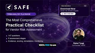 Details TPRM Vendor Risk Assessment Checklist | 147 Practical Questions News