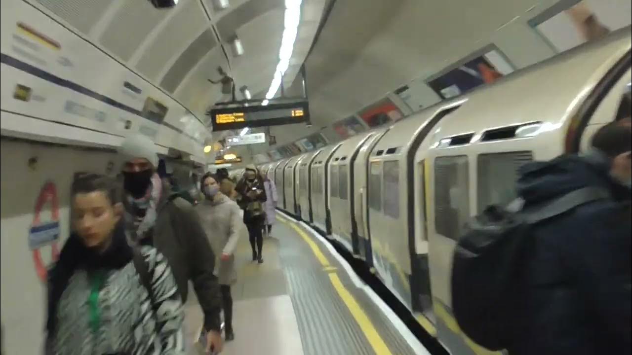 London Underground Piccadilly Line 1973 Stock Departure King's Cross St
