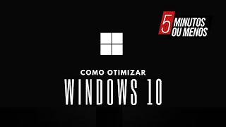 COMO OTIMIZAR O WINDOWS 10 PARA JOGOS (2023) MAIS FPS E DESEMPENHO!