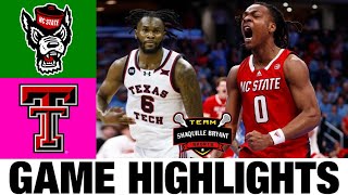 NC State vs Texas Tech Highlights | Men's Basketball Championship - South Region - first Round