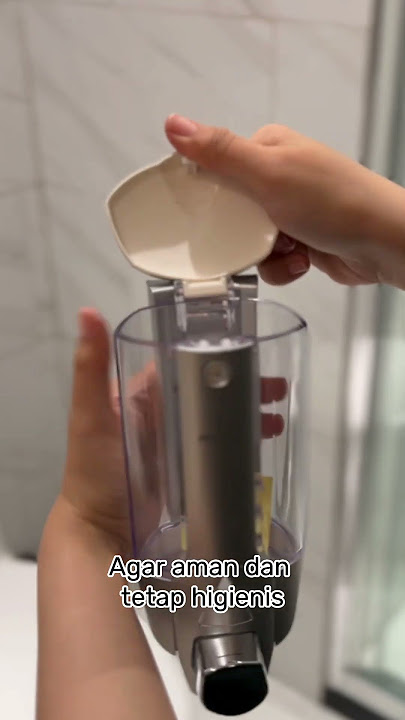 Krisbow Dispenser Sabun 380 ml – Praktis, Elegan & Anti Tumpah!