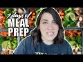 I tried to MEAL PREP for a week even tho I don't like leftovers or planning + WEIGHT LOSS RESULTS