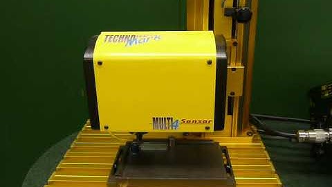 Multi-4B V2 dot peen marking system with AUTO-SENSE Z Axis