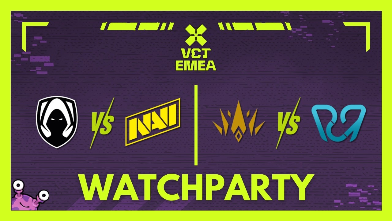 TH vs NAVI & BBL vs PCF | VCT EMEA Stage 1 #VCTWatchParty | !patreon !socials