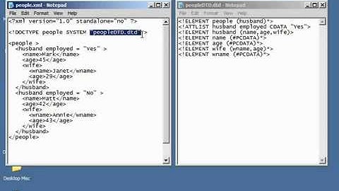 XML Tutorial   30 Internal & External DTD Schema