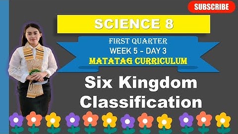 SCIENCE 8: Q1_WEEK 5- Day 3: SIX KINGDOMS CLASSIFICATION ||MATATAG CURRICULUM