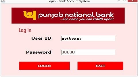 E-Banking Management System - CBSE ip Project for Class 12  (Java Netbeans and MySql)