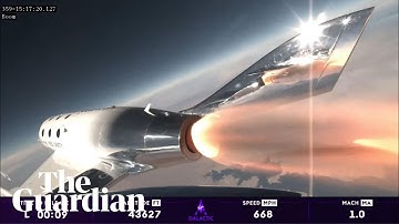 Virgin Galactic successfully flies tourists to space for first time