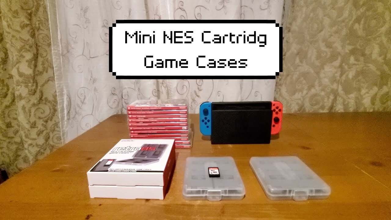 Retro85 Mini NES Cartridge Switch Game Cases Review YouTube