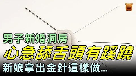 春宵一刻值千金，男子洞房心急舔舌頭，新娘拿出金針這樣做...【明朝民間故事│楓牛愛世界】 - 天天要聞