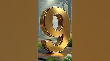 Luxury in the Wild | 9 to 0 Countdown with Golden Numbers #countdown #timer #shorts