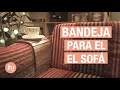 Cómo hacer un soporte de madera para el reposabrazos del sofá · Handfie DIY