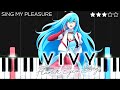 Vivy: Fluorite Eye’s Song OP - Sing My Pleasure | Piano Tutorial | Intermediate