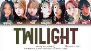 [QUEENDOM] OH MY GIRL (오마이걸) - Twilight (Queendom Ver.) (Han|Rom|Eng) Color Coded Lyrics/한국어 가사