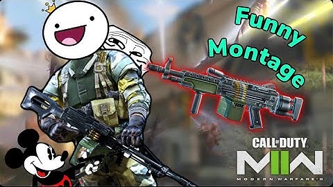 |Modern Warfare 2| IM A GOD WITH THE MACHINE GUN FUNNY MONTAGE
