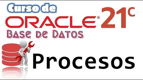 Oracle Base de Datos 21c desde cero para principiantes | PROCESOS (video 10)