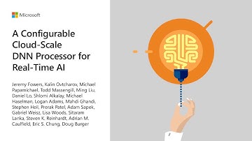 ISCA 2018 Lightning Talk: Project Brainwave