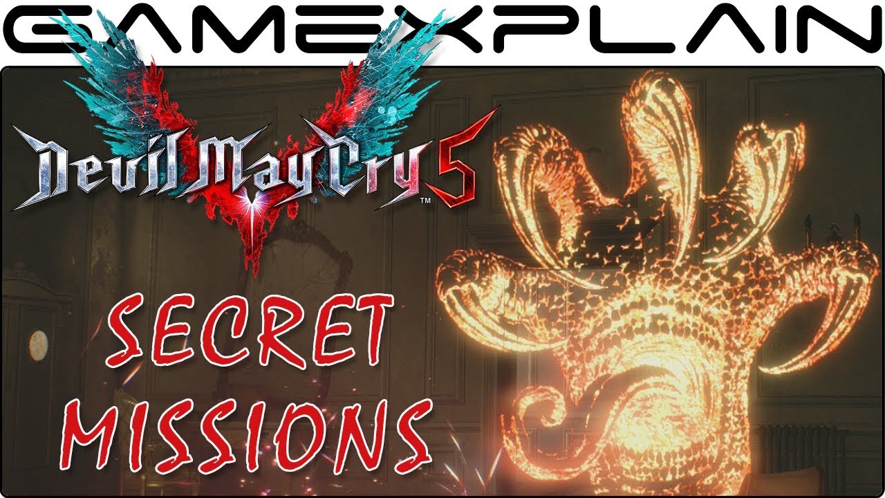 All 12 Secret Mission Locations in Devil May Cry 5 (Guide & Tips!) nero caster