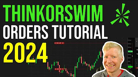 ThinkorSwim Order Type Tutorial for Beginners 2024