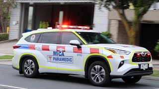 AV | Toyota Kluger MICA Paramedic Responding FAST From Box Hill MICA Station