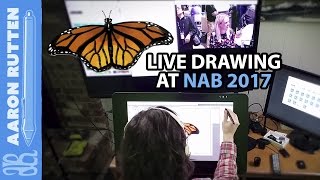 Digital Art Live Drawing Requests at NAB 2017 in Las Vegas #NABShow Digital Art Live Drawing Requests at NAB 2017 in Las Vegas #NABShow