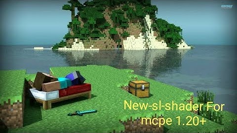 best shader for minecraft pe 1.20+ supporting in render dragon in mcpe/mcbe newb-sl-shader