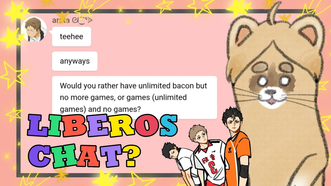 liberos chat? || haikyuu texts
