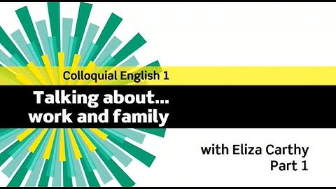 English File 3rdE - Advanced - Colloquial English - The Interview: Eliza Carthy - Part 1