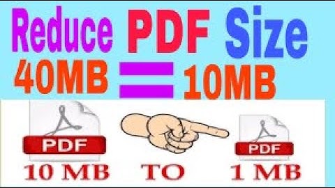 How To reduce PDF file size Without Quality loss 10MB = 1MB (online & Offline ) free Software