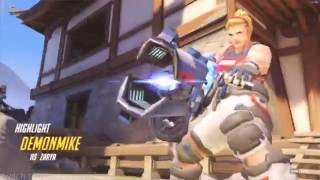 [OverWatch] Sextuple kill as Zarya