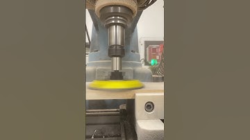 Slab Sanding with CNC Sanding tools forced eccentric sanding tool Demo