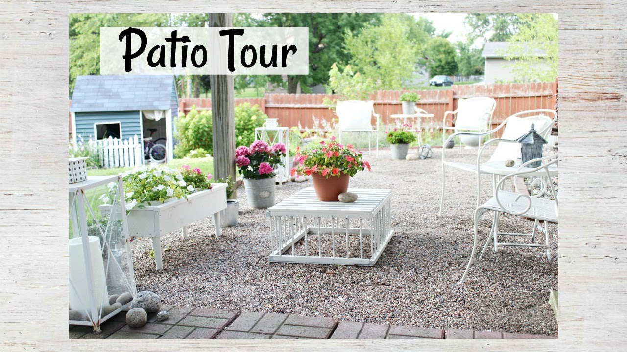Patio Tour | Gravel Patio