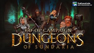 Dungeons of Sundaria : Multiplayer Local Split Screen Co-op Campaign ~ First Dungeon Full Gameplay