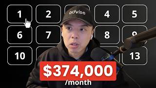 These 13 income streams made me $374,000 last month