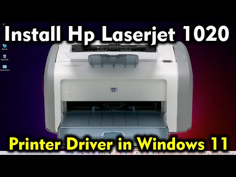 Install Hp LaserJet 1020 Printer Driver 