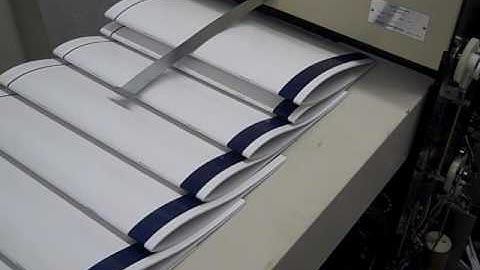 DUPLO DC10000S TWIN TOWER SYSTEM THICK BOOKLET TEST RUN