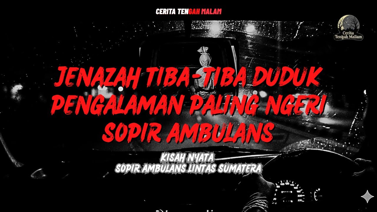 PENGALAMAN PALING NGERI SOPIR AMBULANS LINTAS SUMATERA