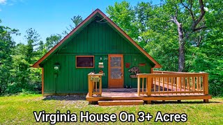 Virginia House On 3+ Acres / NO HOA, No Restrictions / VA Real Estate / Rentals and Lake