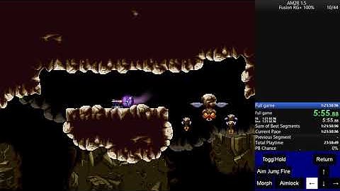 AM2R 1.5 Fusion Rando 100% in 1:19:16 RTA 1:09:13 IGT