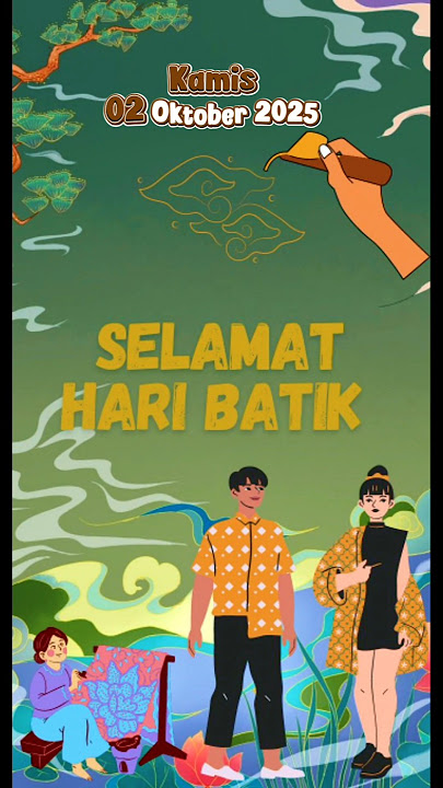 HARI BATIK NASIONAL #SMPN48KOTABEKASI #haribatiknasional